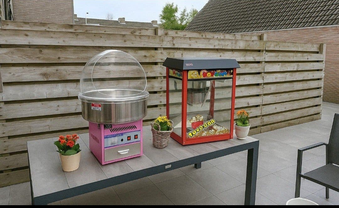 popcorn en suikerspin verhuur!, Ophalen of Verzenden, Zo goed als nieuw, Overige