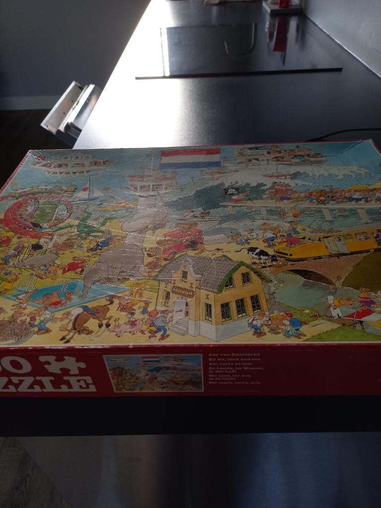 Puzzel jan van haasteren, Ophalen, Meer dan 1500 stukjes, Gebruikt, Legpuzzel