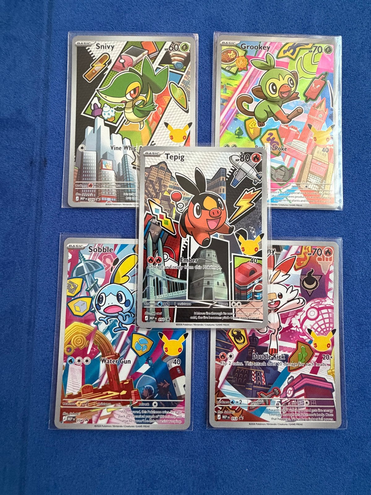 Pokémon Celebrations Classic Collection Kaarten (5 stuks), Ophalen of Verzenden, Nieuw, Meerdere kaarten