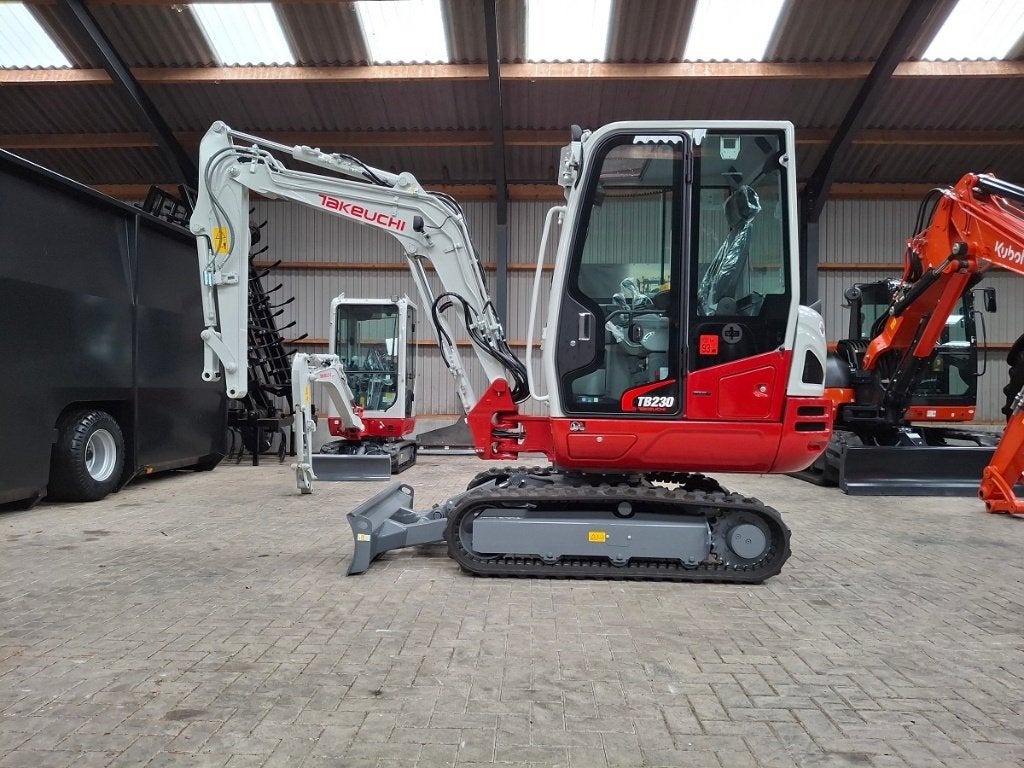 Takeuchi TB230, minigraver, minikraan, BJ2026, Nieuw!, Ophalen, Nieuw