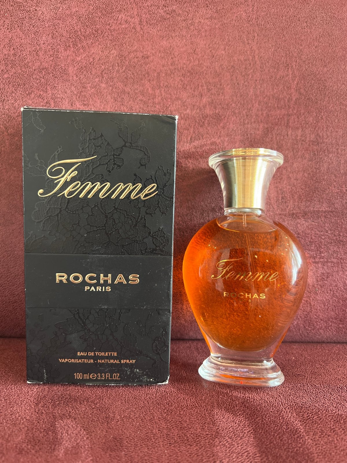 Rochas Femme Eau de Toilette 100 ml, Ophalen of Verzenden, Gebruikt