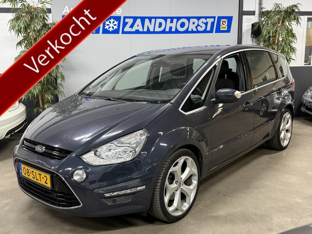 Ford S-Max 1.6 EcoBoost Titanium 7p // 18 inch // Cruise //, Auto's, Ford, Voorwielaandrijving, Gebruikt, 4 cilinders, 160 pk