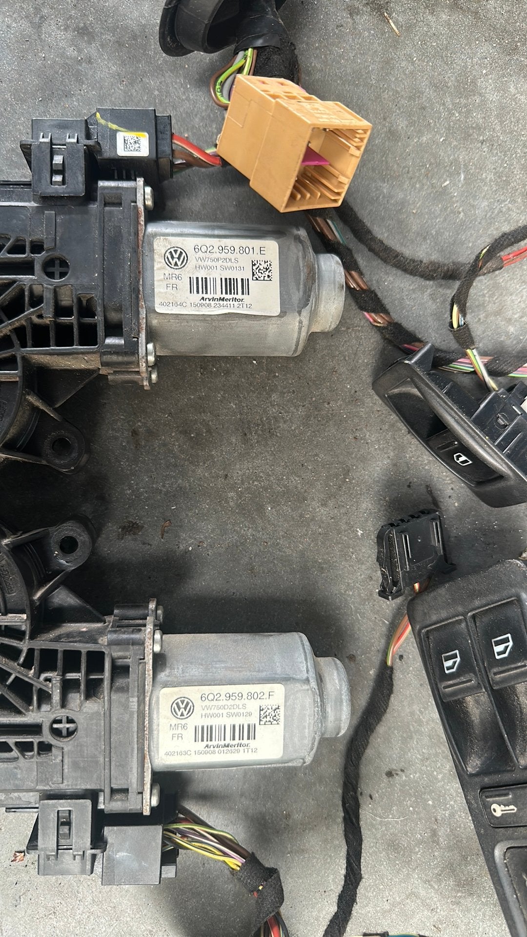 Complete ombouwset elektrisch inklapbare spiegels VW T5!, Ophalen, Nieuw