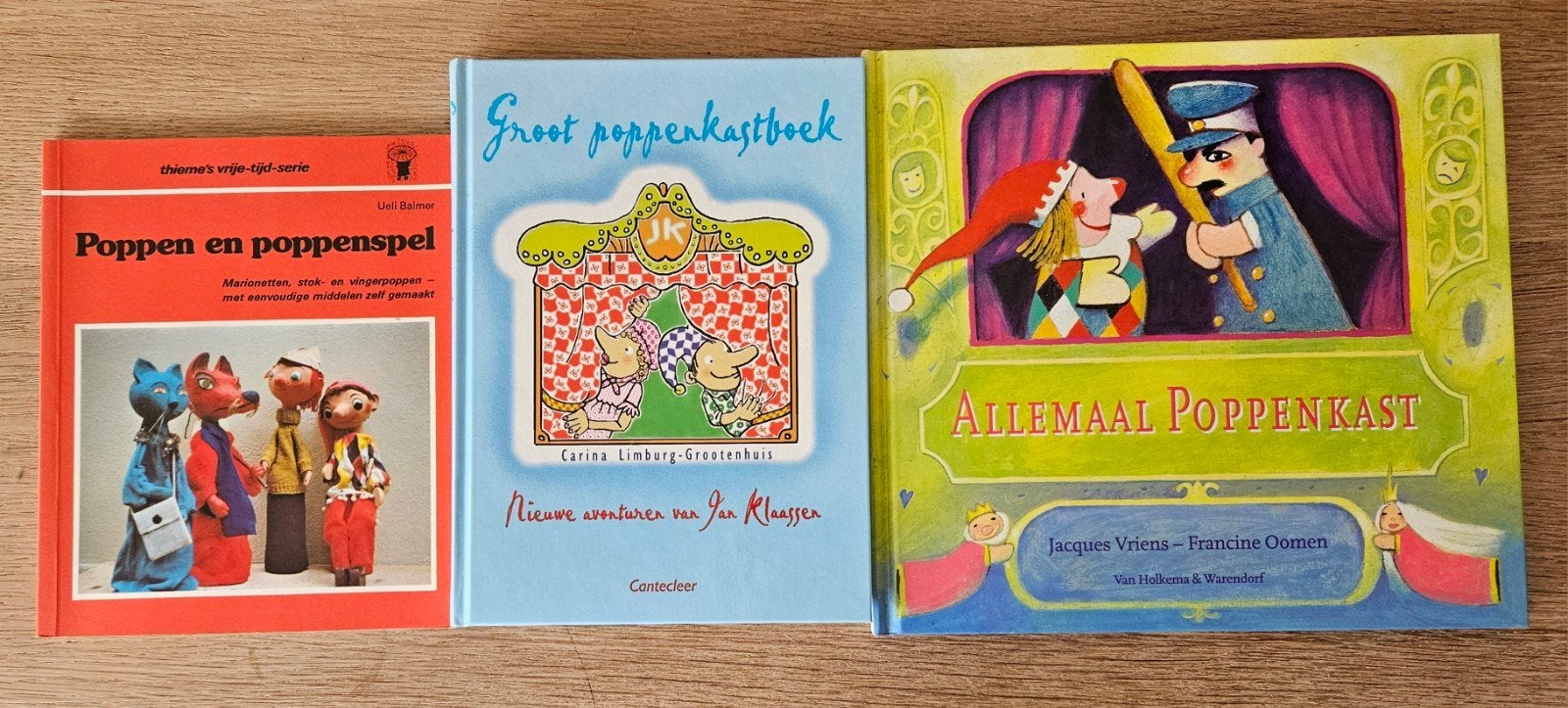 3 poppenkast spel boeken, Ophalen, Speelkaart(en)