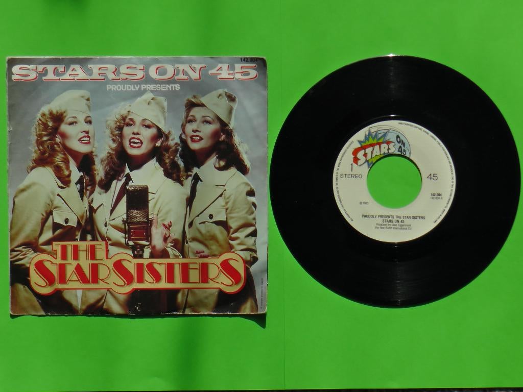 Stars on 45 proudly presents The Starsisters VINYL SINGLE, Cd's en Dvd's, Vinyl Singles, Gebruikt, Pop, Fotohoes, Ophalen of Verzenden