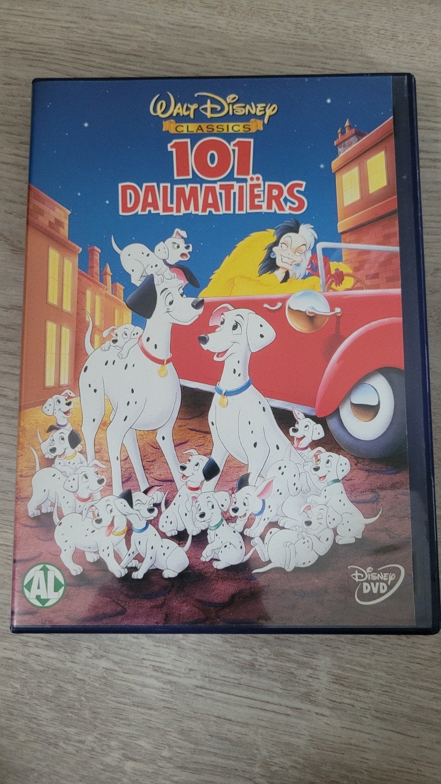 101 dalmatiers disney classic dvd, Alle leeftijden, Ophalen of Verzenden, Zo goed als nieuw, Amerikaans