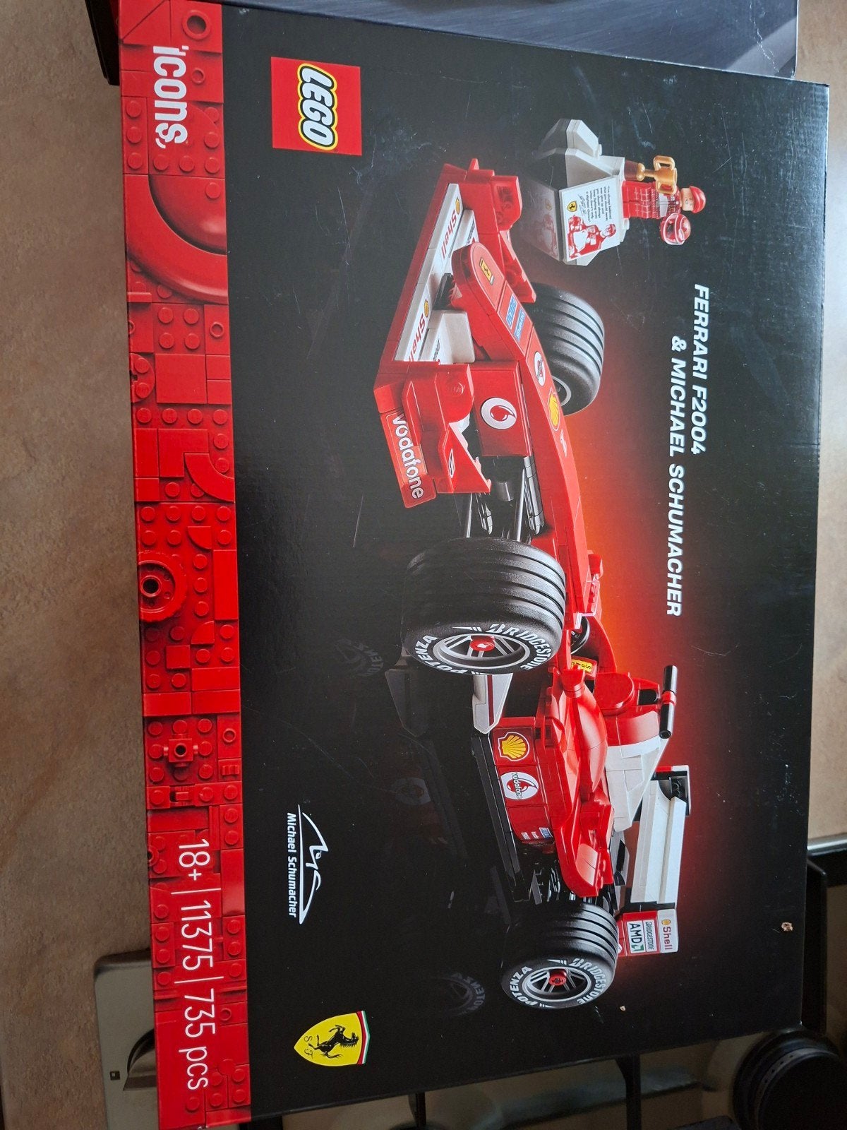 LEGO 11375 Ferrari F2004 & Michael Schumacher Nieuw, Inclusief minifiguren, Lego, Nieuw, Ophalen of Verzenden