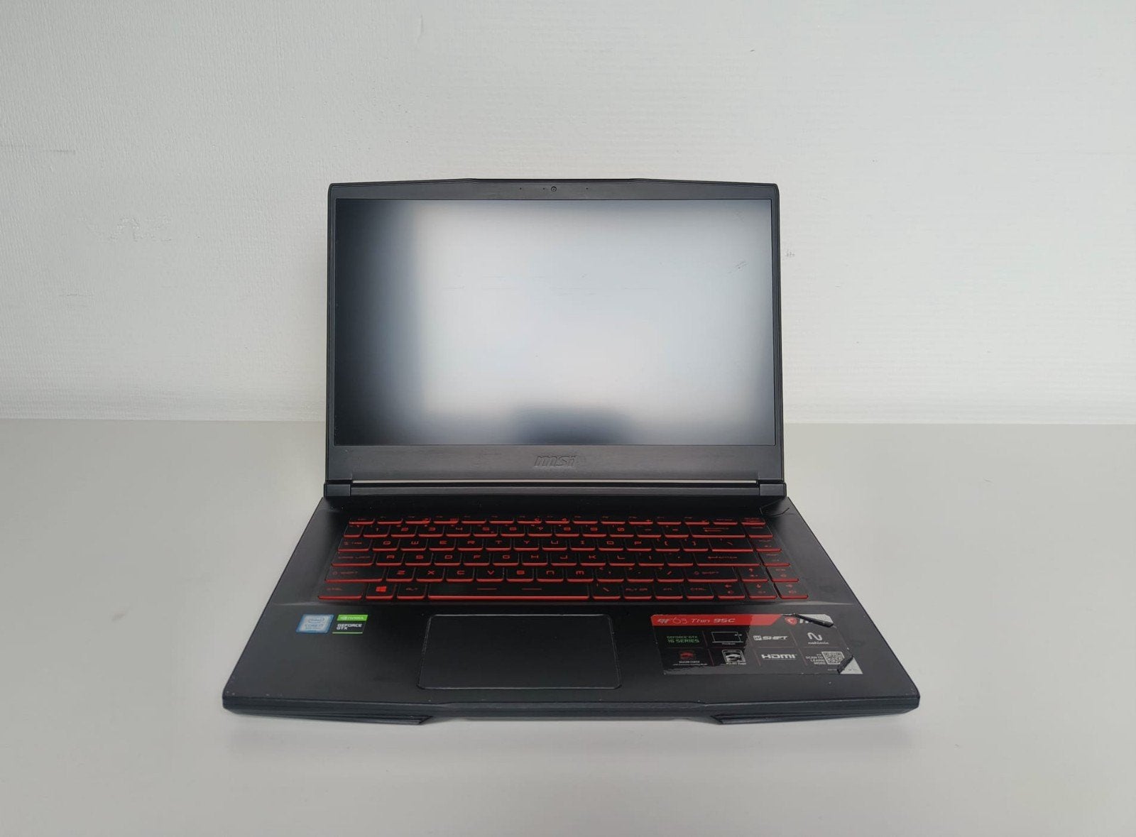 MSI Gaming Laptop - GF63 9SC 203nl, Gebruikt, 2 tot 3 Ghz, Gaming, SSD