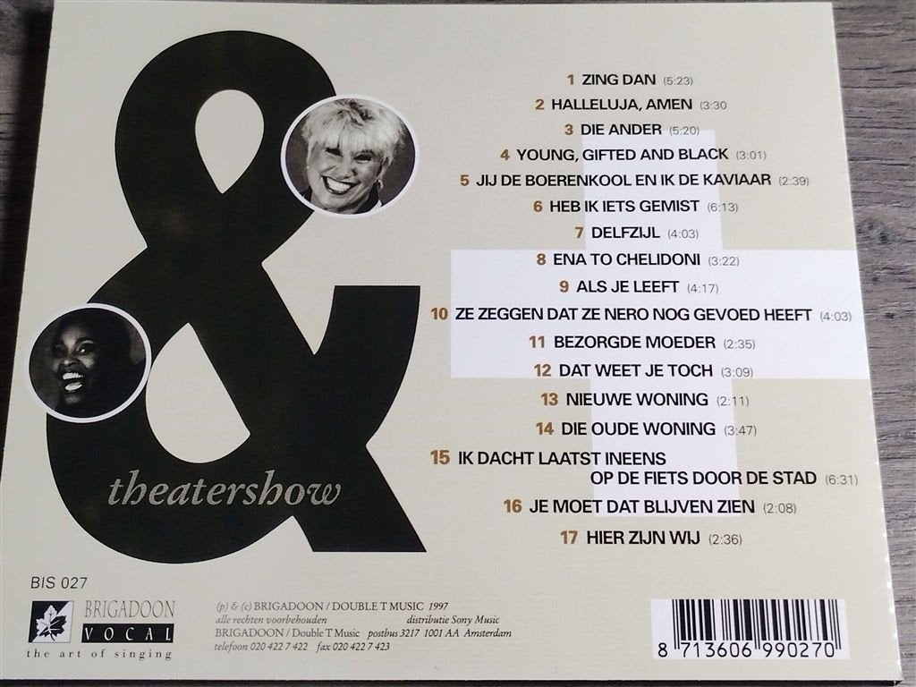 Jenny Arean + Lucretia van der Vloot ‎– Theatershow, Ophalen of Verzenden, Zo goed als nieuw, Levenslied of Smartlap
