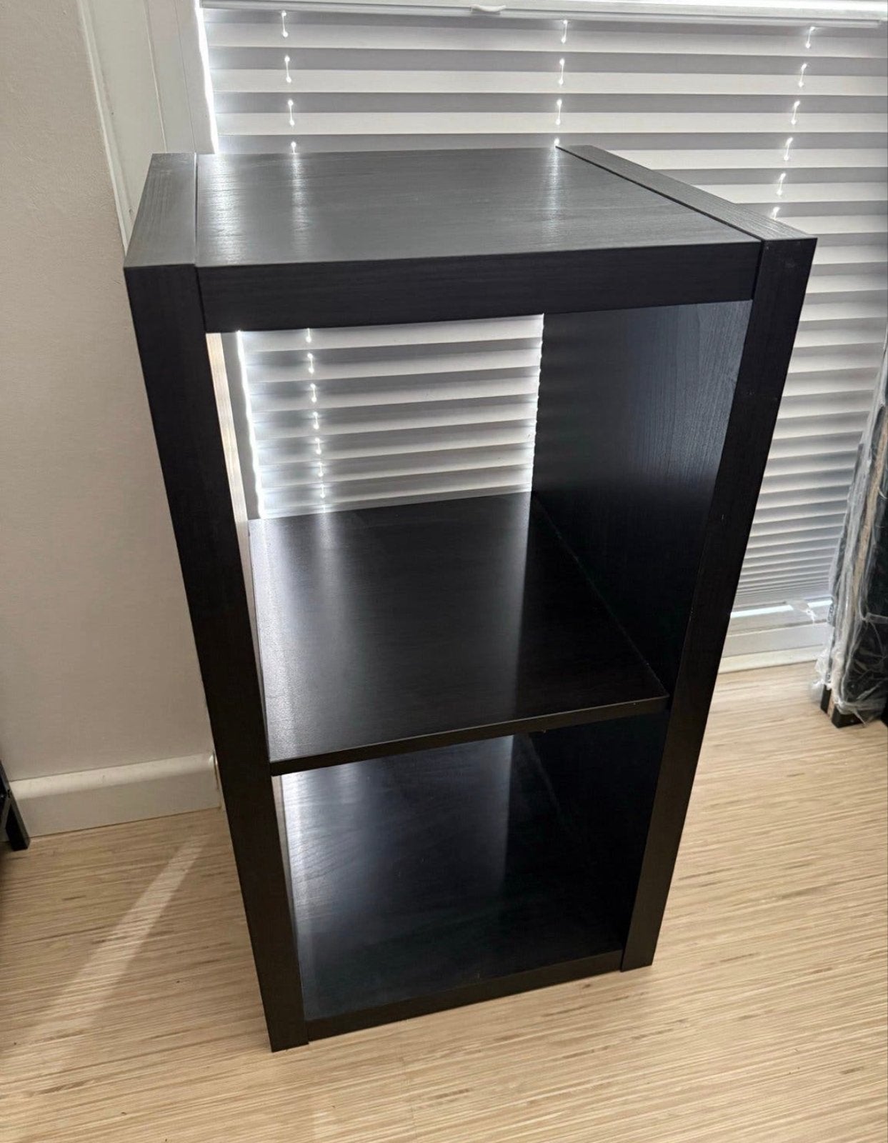 Ikea Kallax Kastje - Zwartbruin Opbergvak, Ophalen, Met plank(en), Minder dan 50 cm, Gebruikt