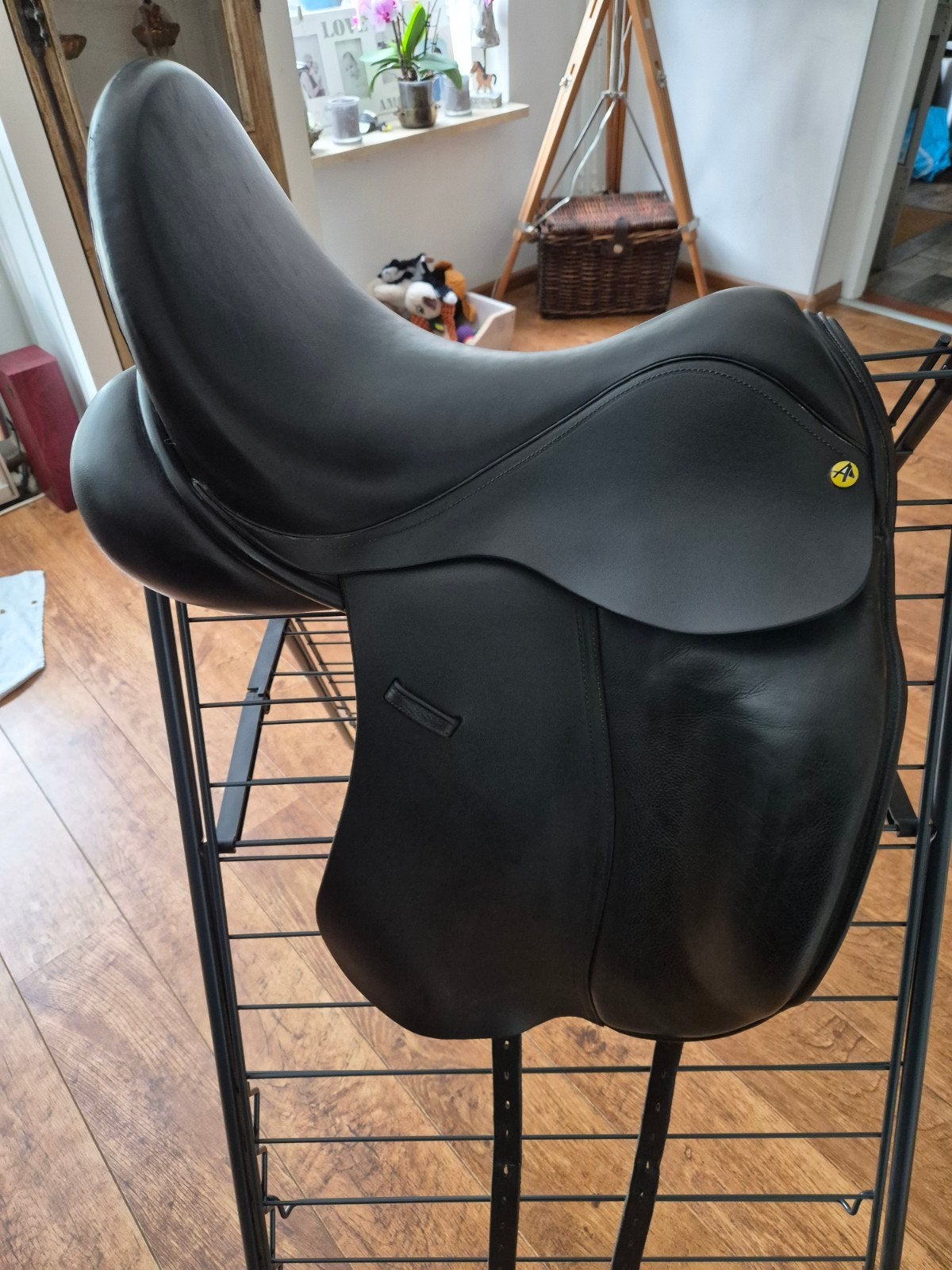 Zeer nette Anatomica Octant Luxe Line 17,5" Fit 3, Dieren en Toebehoren, Ophalen of Verzenden, Dressuur