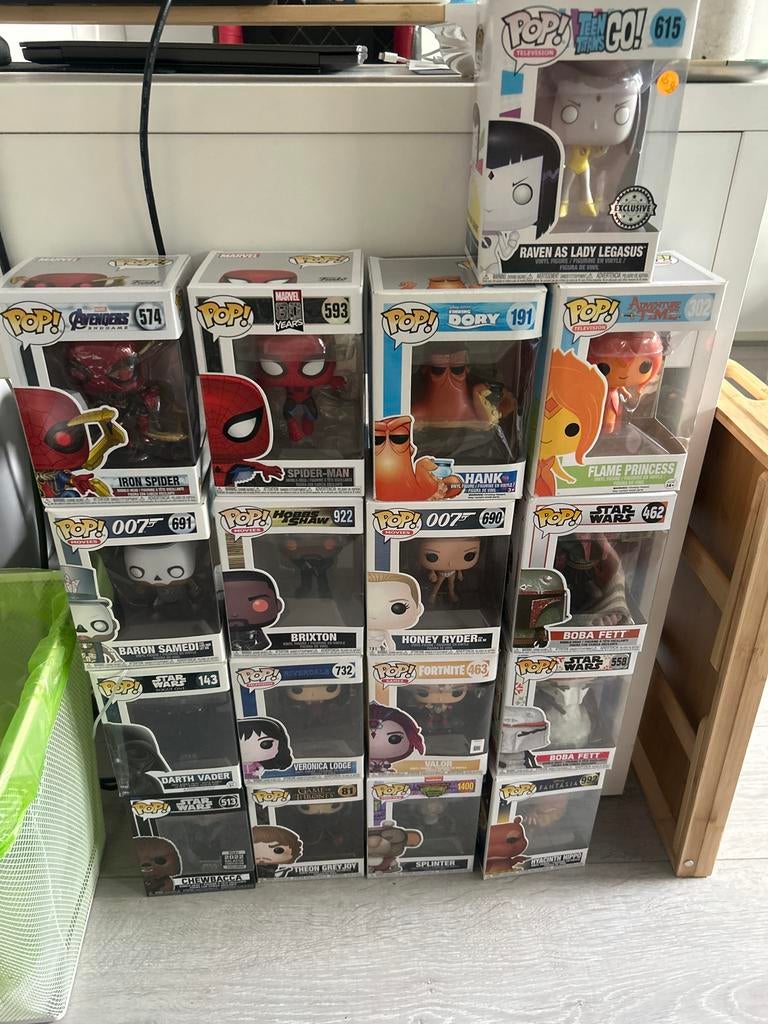 Grote Funko Pop Collectie - Diverse Figuren, Ophalen of Verzenden, Zo goed als nieuw