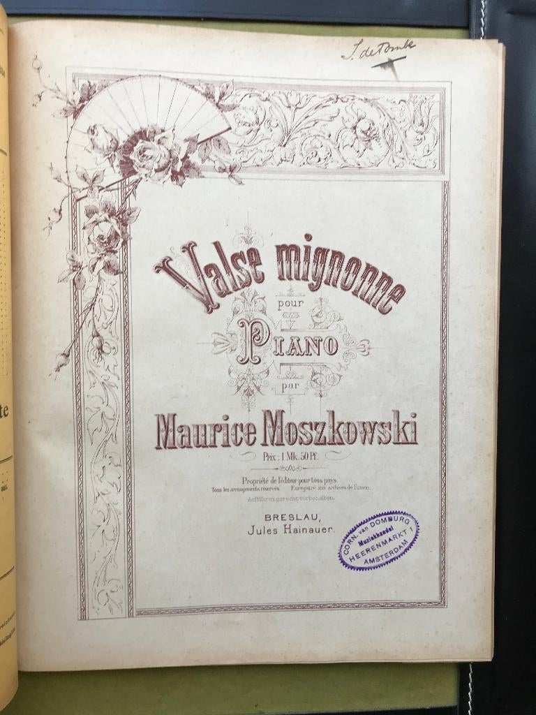 Mozart, Heller, Dvorak, Godart, Dussek, Beethoven, Seiss ea,, Muziek en Instrumenten, Gebruikt, Klassiek, Ophalen of Verzenden
