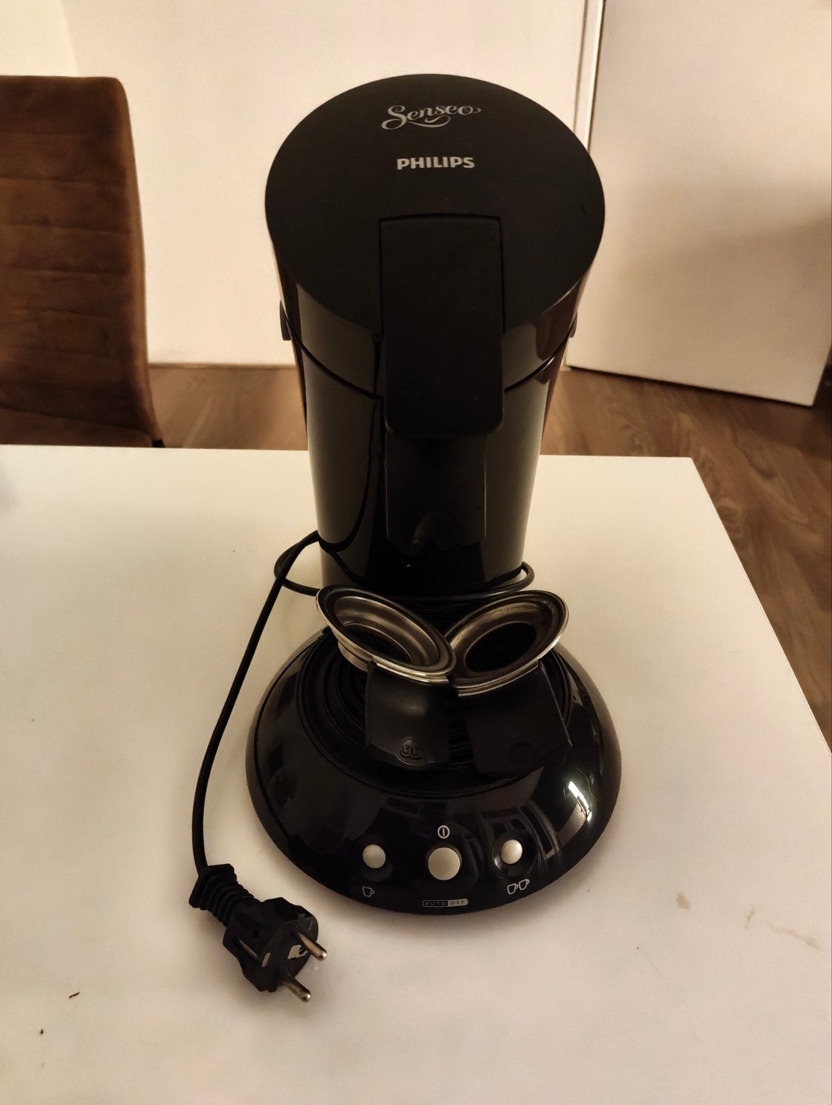 Senseo Koffiezetapparaat Zwart, Witgoed en Apparatuur, Ophalen, Koffiemachine, Zo goed als nieuw, 1 kopje