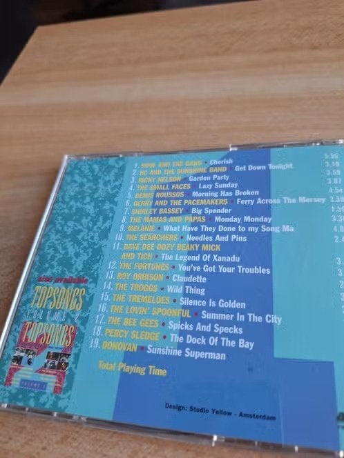 Cd topsongs, hits of the seventies h, Ophalen of Verzenden, Zo goed als nieuw, Pop