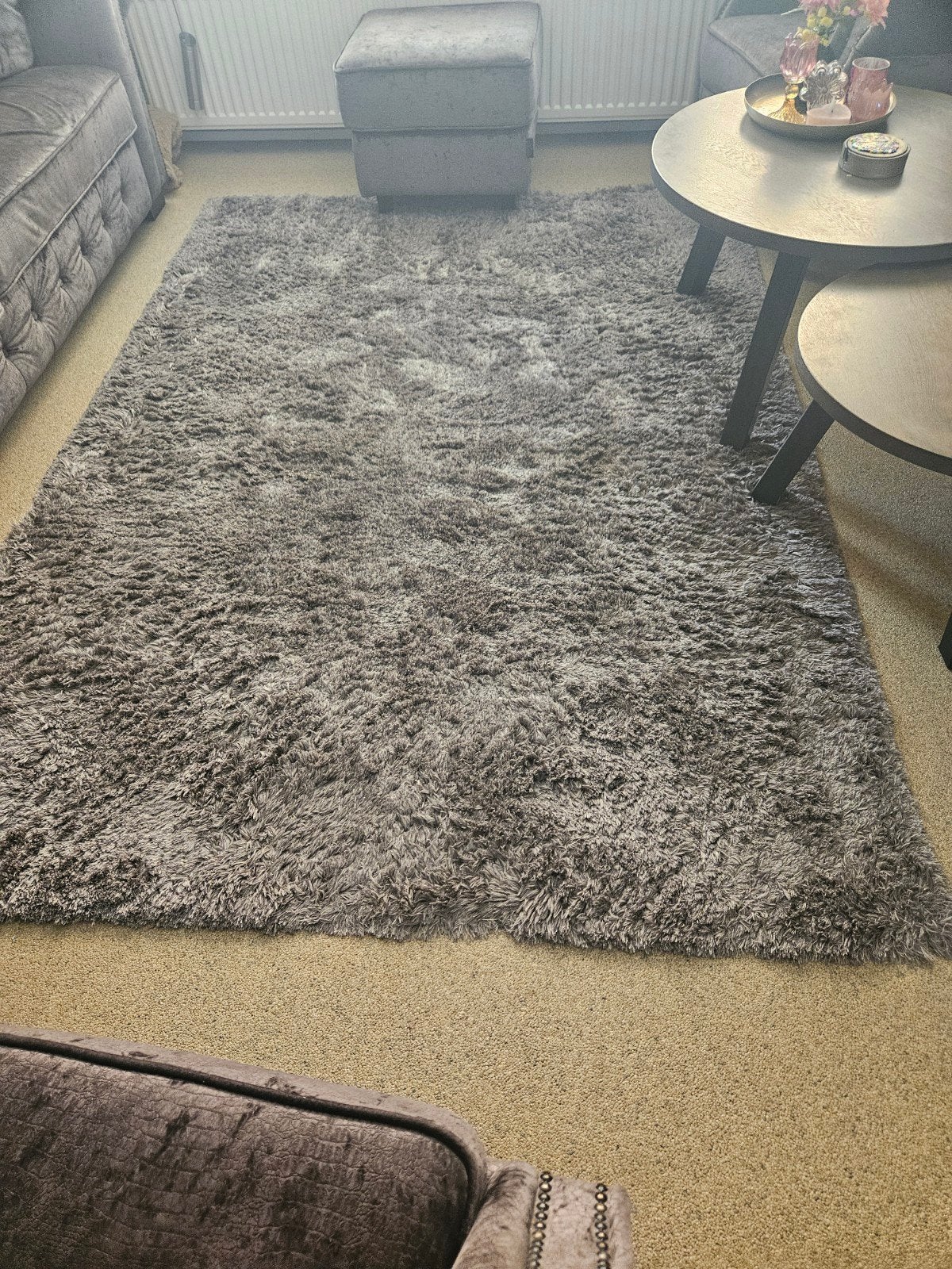 vloerkleed, Ophalen, Grijs, Rechthoekig, 200 cm of meer