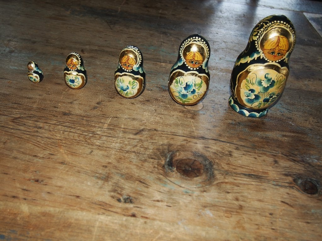Matroesjka set, Antiek en Kunst, Ophalen
