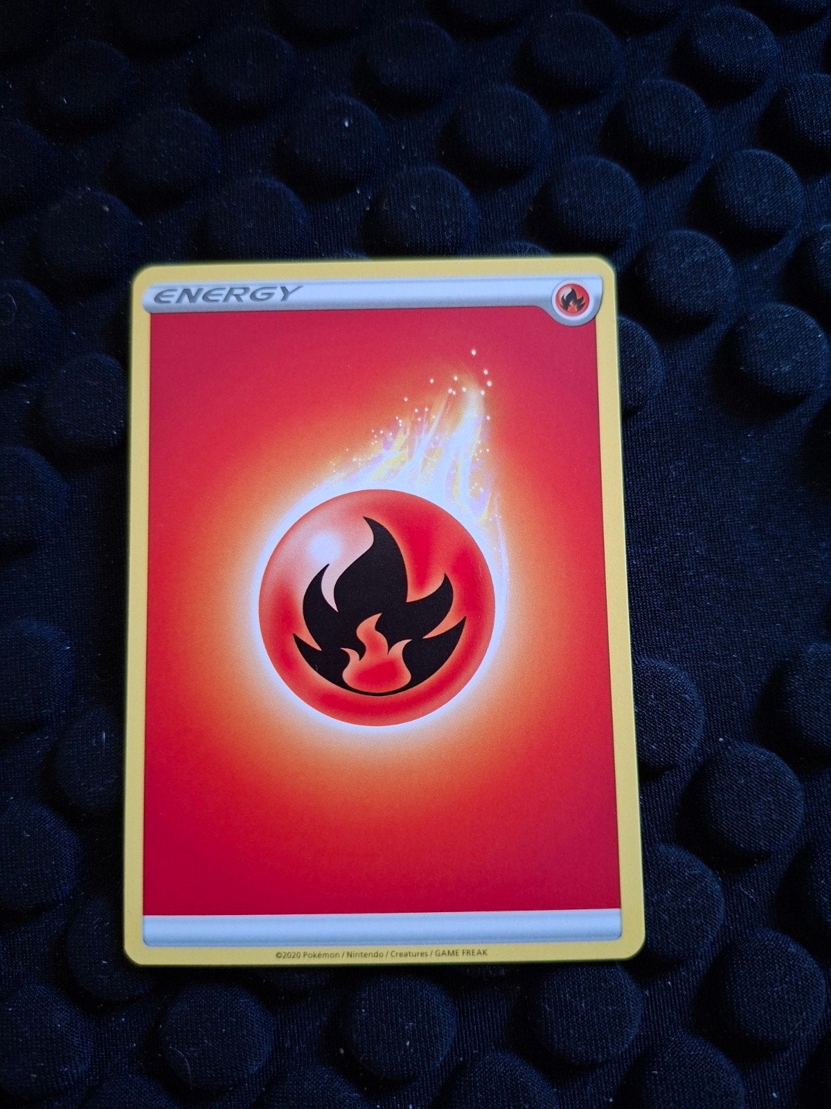 pokemon kaart fire energy 2020, Ophalen, Zo goed als nieuw, Losse kaart