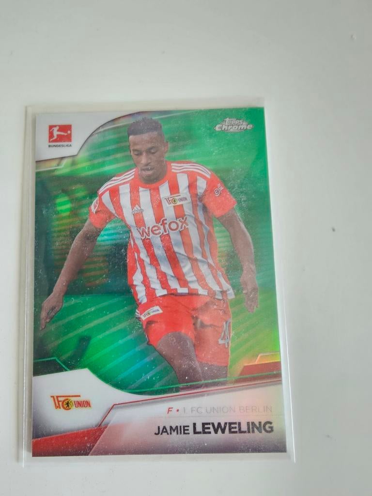 Jamie Leweling Topps Chrome Bundesliga 11/99, Ophalen of Verzenden