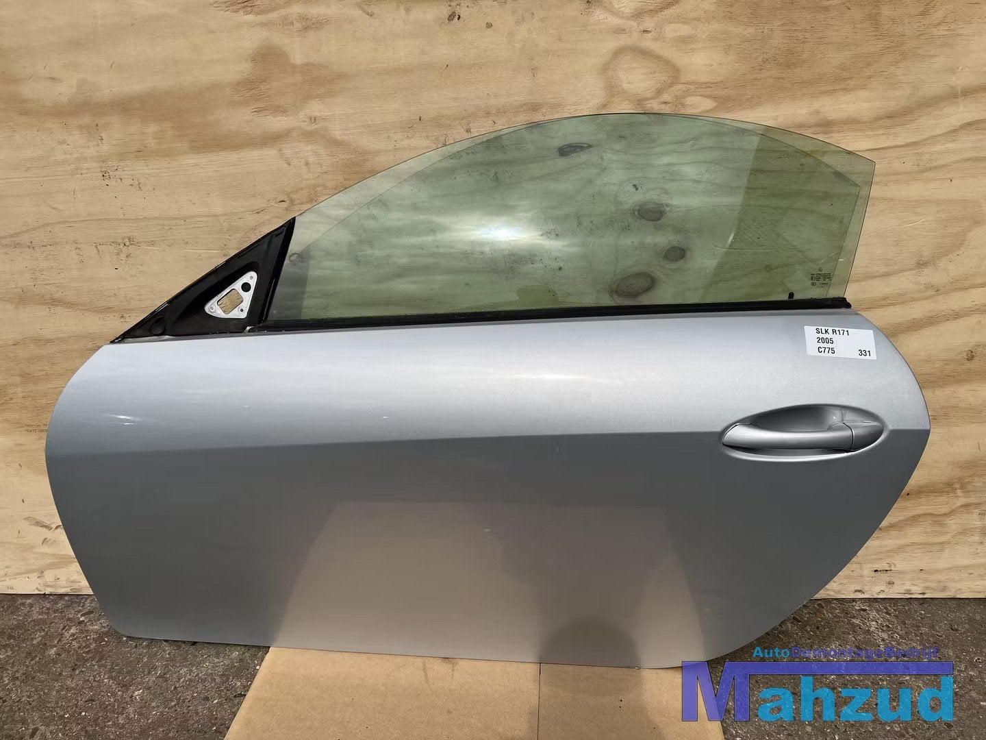 MERCEDES SLK R171 ZILVER C775 links deur 2005-2011, Auto-onderdelen, Gebruikt, Mercedes-Benz AG, Deur, Mercedes-Benz