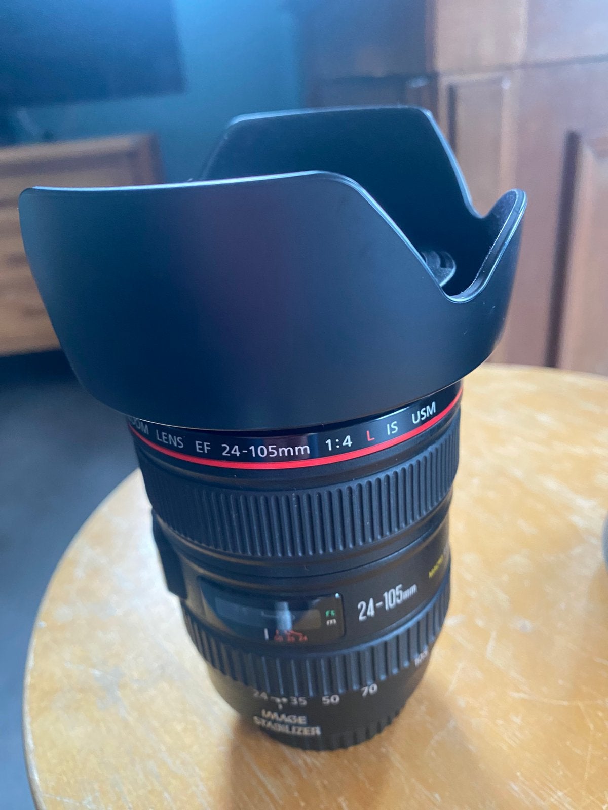 Canon 24-105 L is objectief, Ophalen, Zo goed als nieuw
