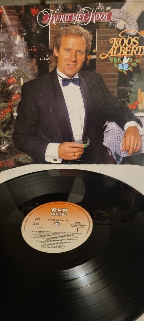 Koos Alberts - Kerst met Koos LP (Vinyl), Cd's en Dvd's, Vinyl | Nederlandstalig, Ophalen of Verzenden, Gebruikt, 12 inch, Levenslied of Smartlap