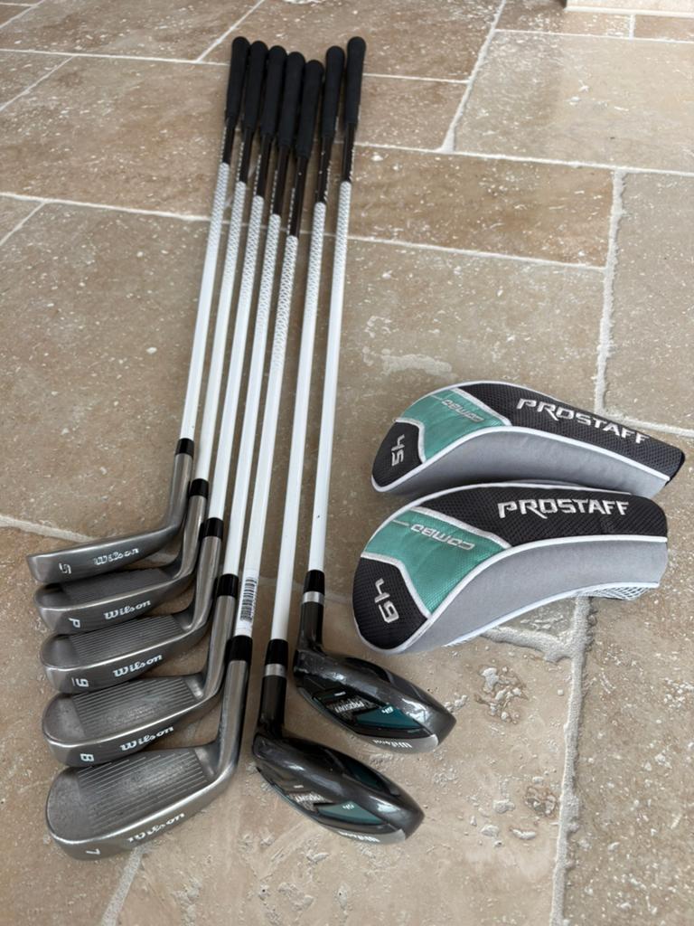 Wilson ProStaff golfclubset dames rechtshandig, Ophalen, Gebruikt, Set, Overige merken