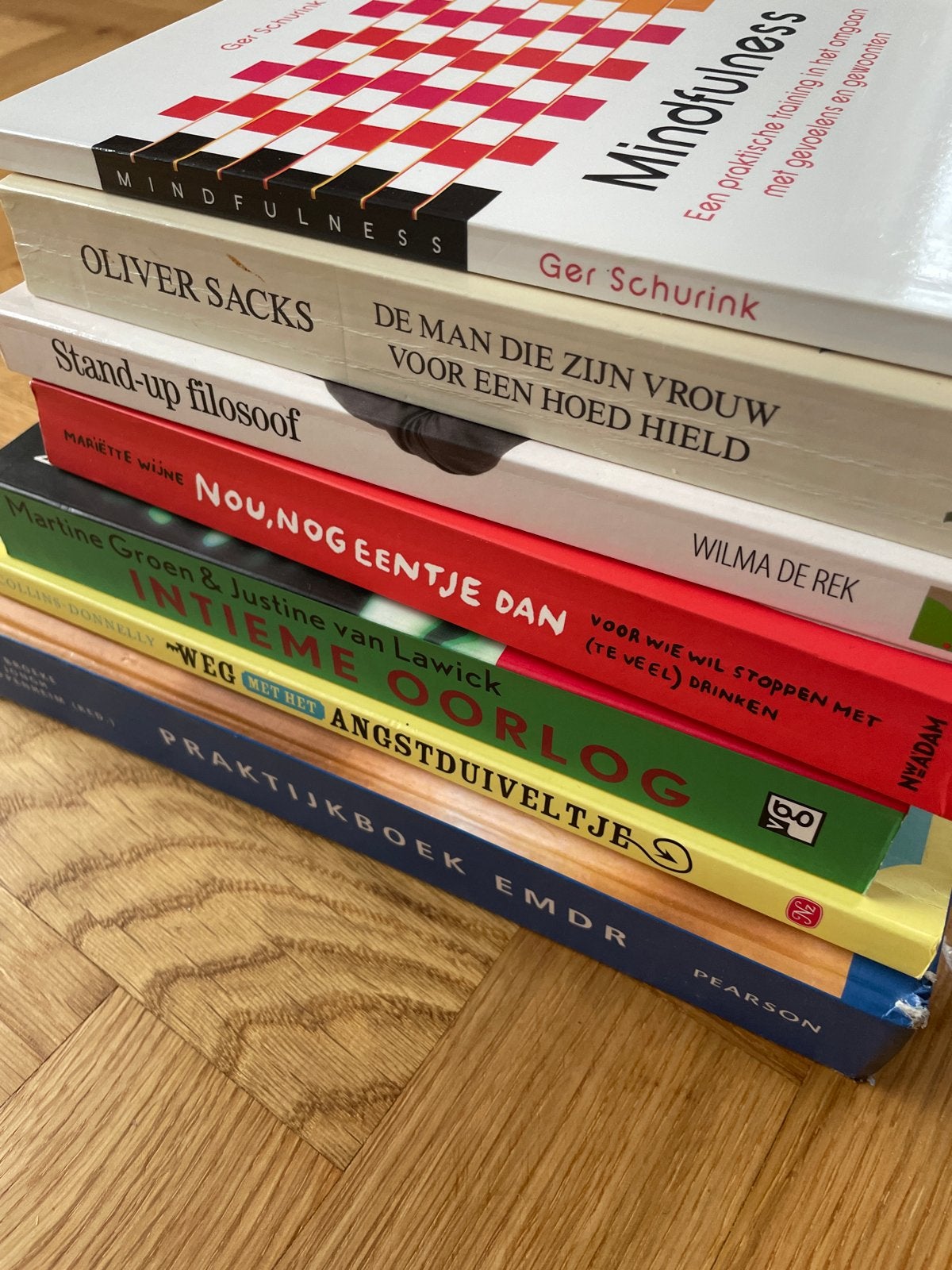 Diverse boeken: Mindfulness, psychologie en zelfhulp, Ophalen, Gelezen, Nederland