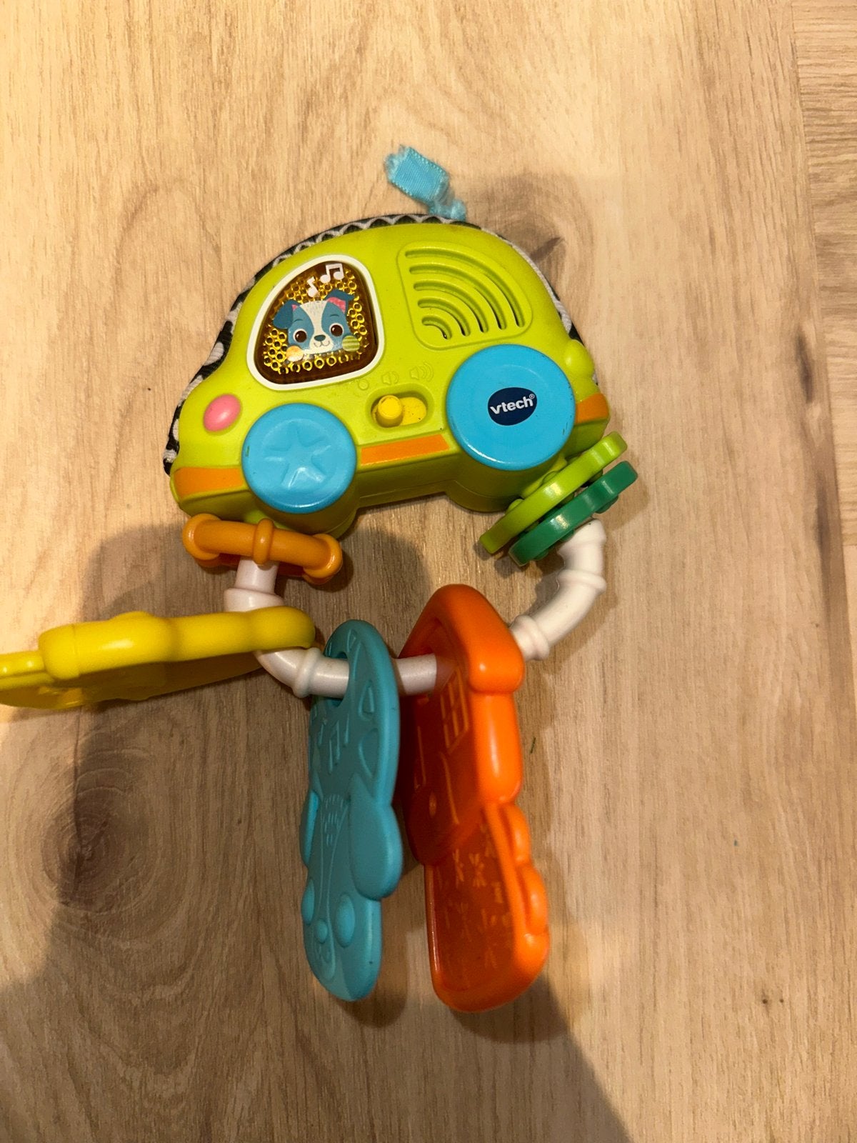 VTech Baby Autosleutels Rammelaar met geluid, Ophalen of Verzenden, Gebruikt, Rammelaar, Met geluid