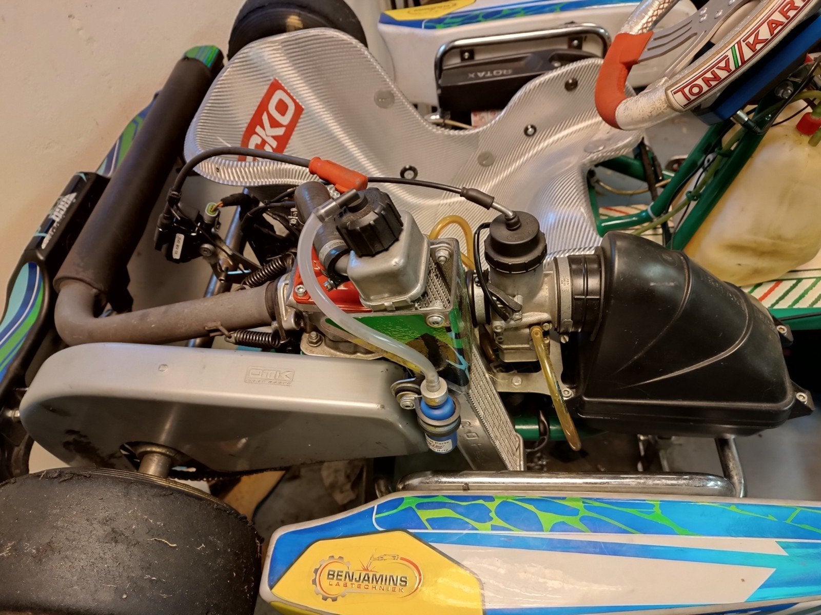 Rotax evo mini max, Ophalen, Kart
