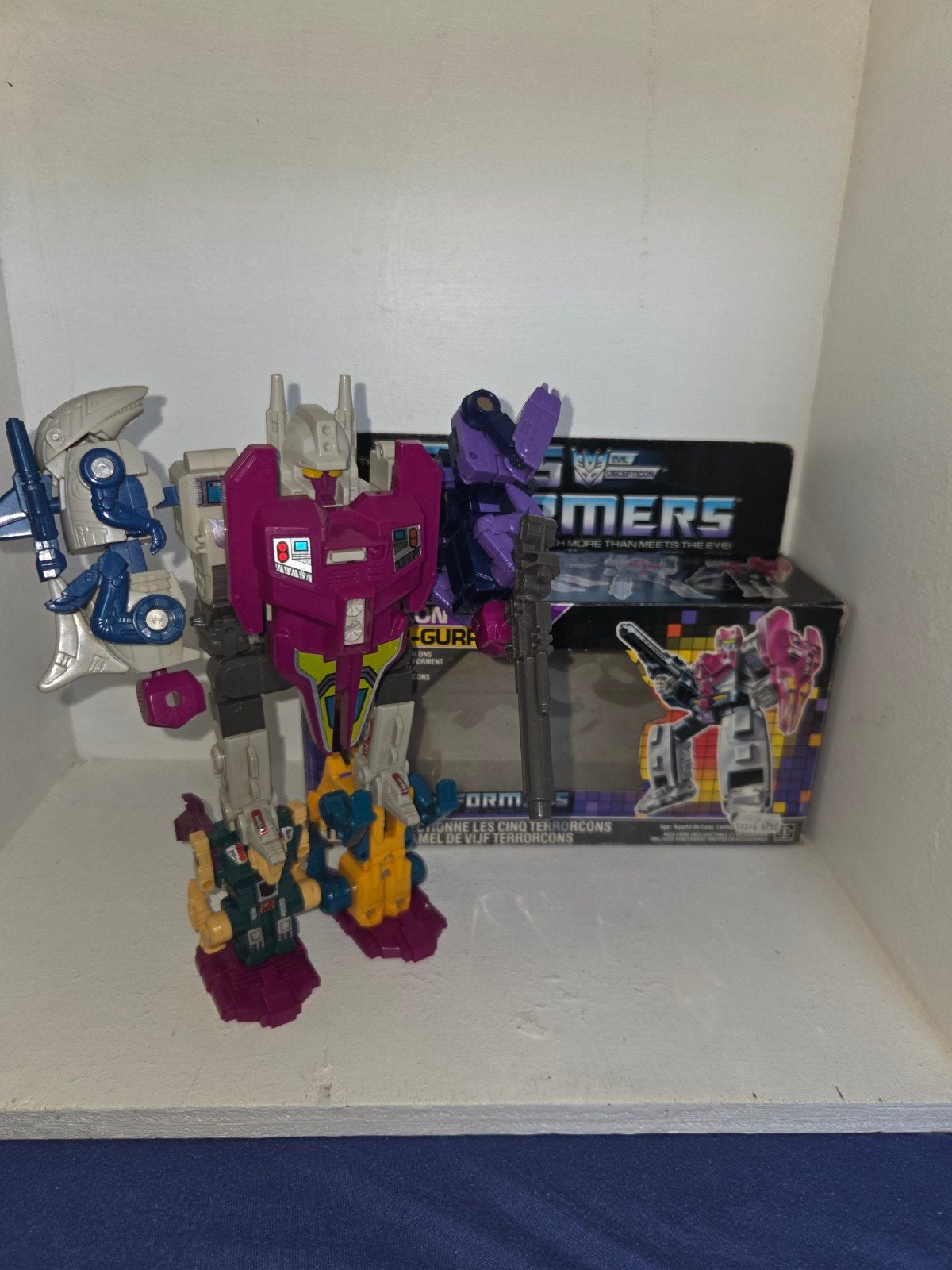 transformers g1 terrorcons, G1, Ophalen of Verzenden, Zo goed als nieuw, Autobots