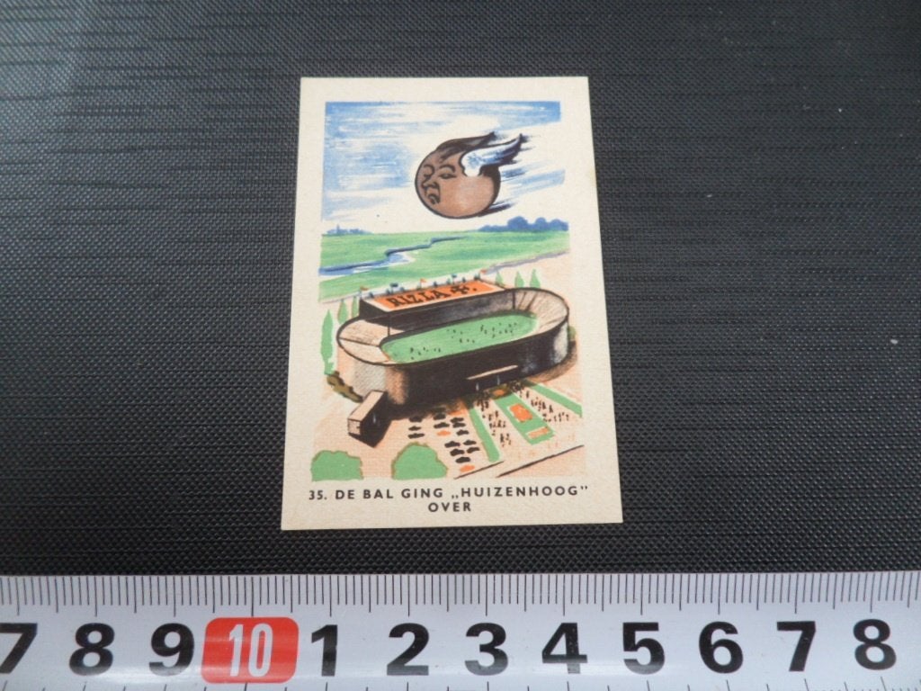 sticker plaatje strip voetbal spreekwoord RIZLA #35, Ophalen of Verzenden, Zo goed als nieuw