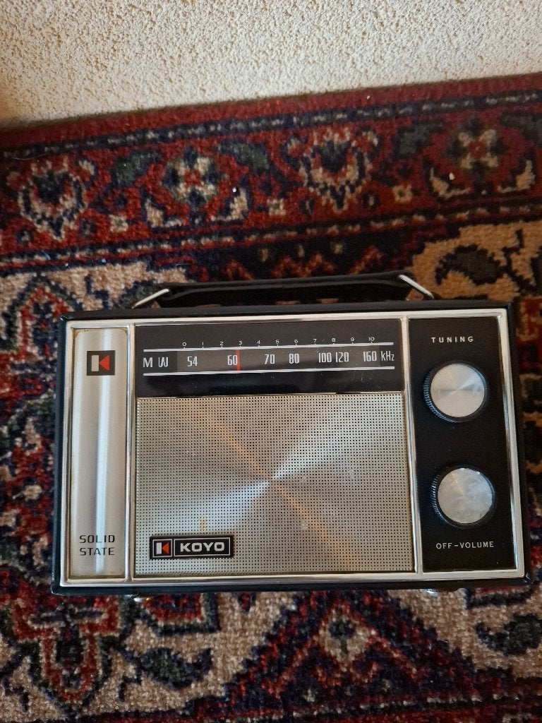 Koyo MOII transistor radio, Ophalen of Verzenden, Gebruikt, Radio