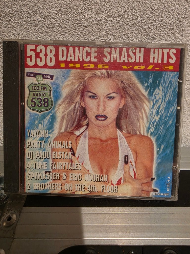 Radio 538 Dance Smash Hits 1996 Vol. 3, Inclusief boekje, Ophalen of Verzenden, Zo goed als nieuw, Dance Populair