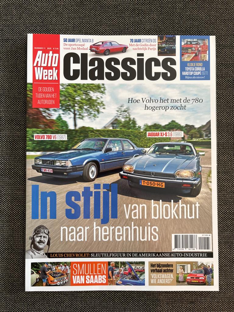 AutoWeek Classics: Volvo 780 V6 & Jaguar XJ-S 3.6, Ophalen of Verzenden, Nieuw, Volvo