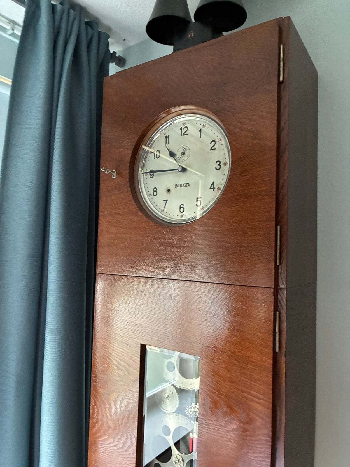 Inducta staande klok - Uniek uurwerk, Antiek en Kunst, Antiek | Klokken, Ophalen
