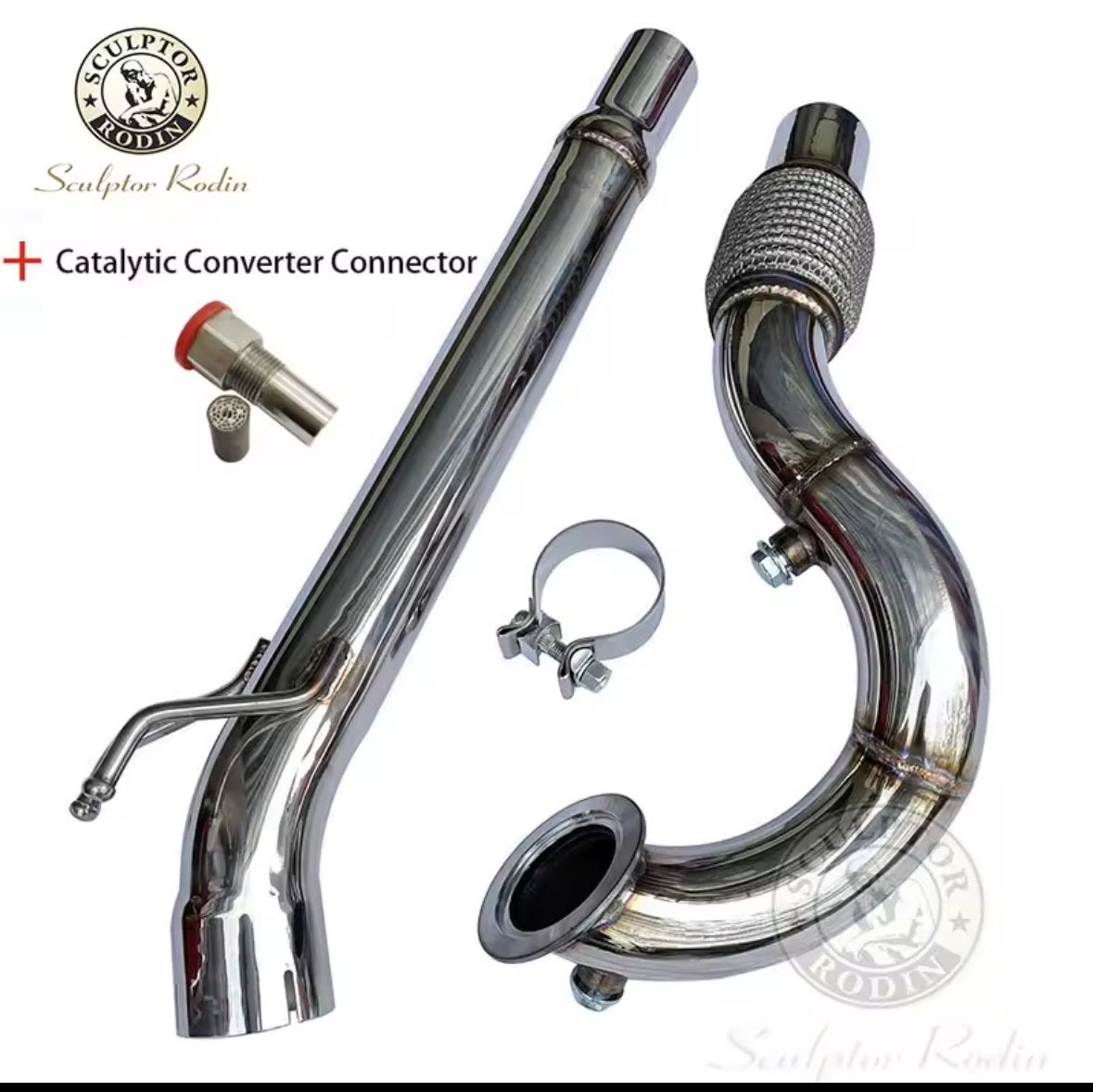 Downpipe Catless voor Golf 1.4 TSI - Nieuw, Ophalen of Verzenden, Nieuw, Volkswagen