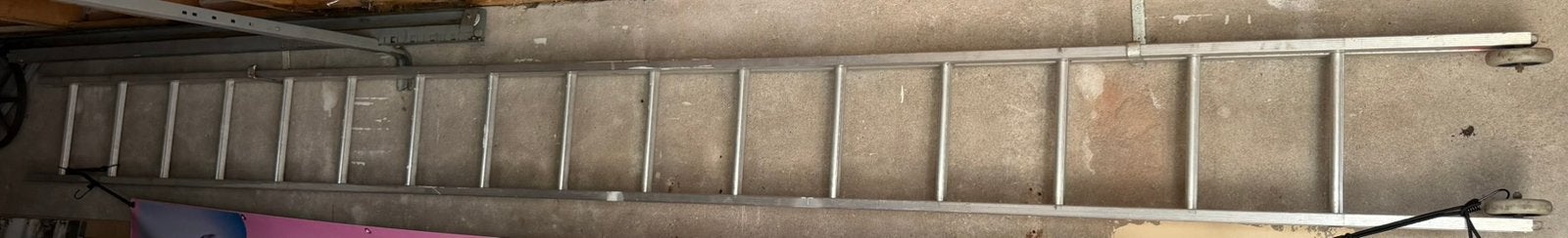 Ladder 4,5 meter, Ophalen, Zo goed als nieuw, 4 meter of meer