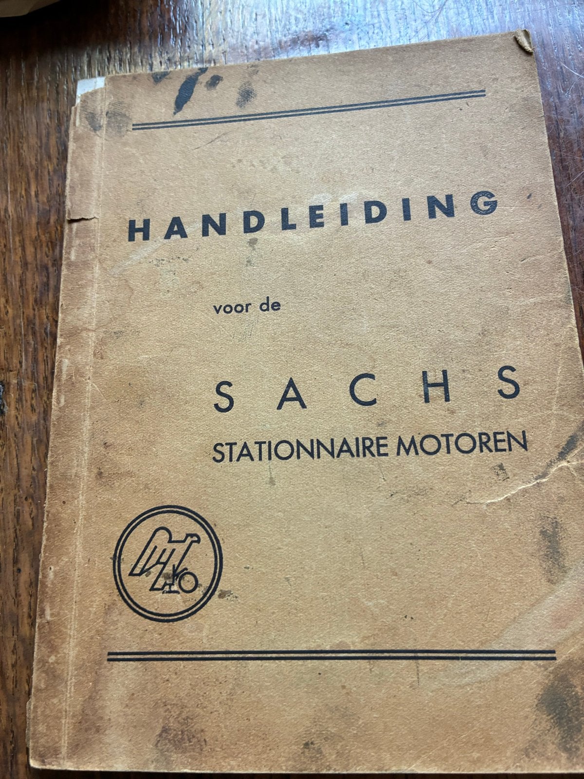 Handleiding Sachs Stationnaire Motoren - Origineel, Ophalen of Verzenden, Gelezen, Algemeen