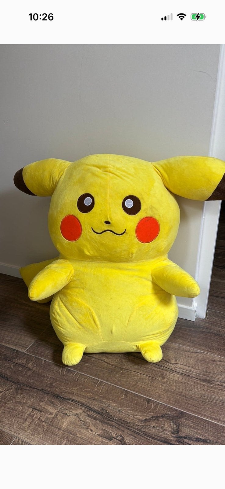 Pickachu knuffel, Kinderen en Baby's, Speelgoed | Knuffels en Pluche, Ophalen, Zo goed als nieuw, Overige typen