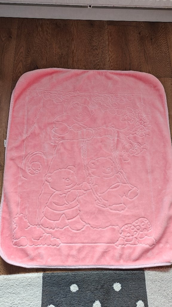 Warm baby blanket, Ophalen, Gebruikt, Overige merken, Roze