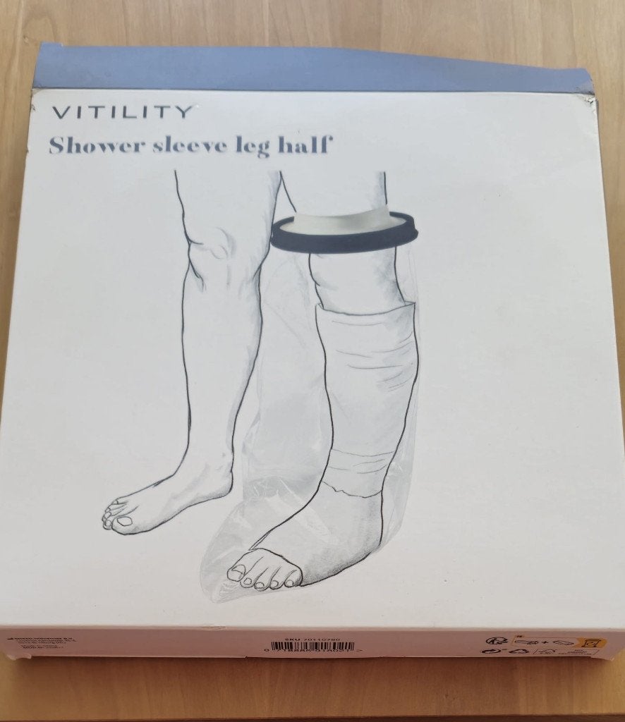 Vitility Douchehoes been half. 1 x gebruikt., Diversen, Verpleegmiddelen, Zo goed als nieuw, Ophalen