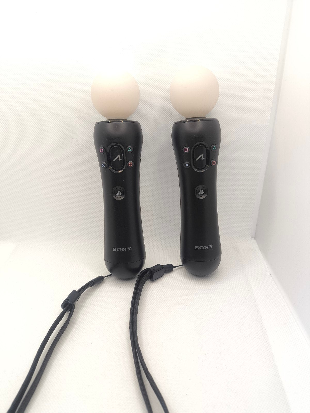 2 move controllers Playstation ZGAN, Spelcomputers en Games, Ophalen of Verzenden, Zo goed als nieuw, Overige typen