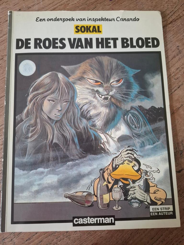 Sokal - De Roes van het Bloed - Inspecteur Canardo, Boeken, Eén stripboek, Ophalen of Verzenden, Gelezen, Sokal