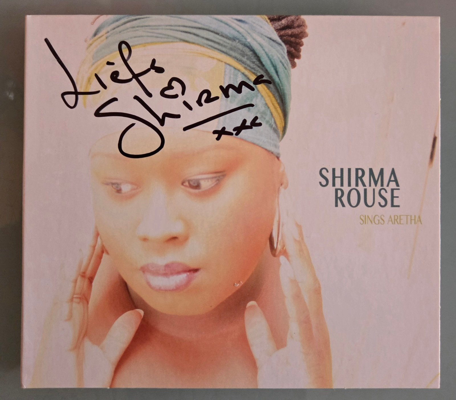 Shirma Rouse sings Aretha inclusief handtekening, Ophalen of Verzenden, Zo goed als nieuw