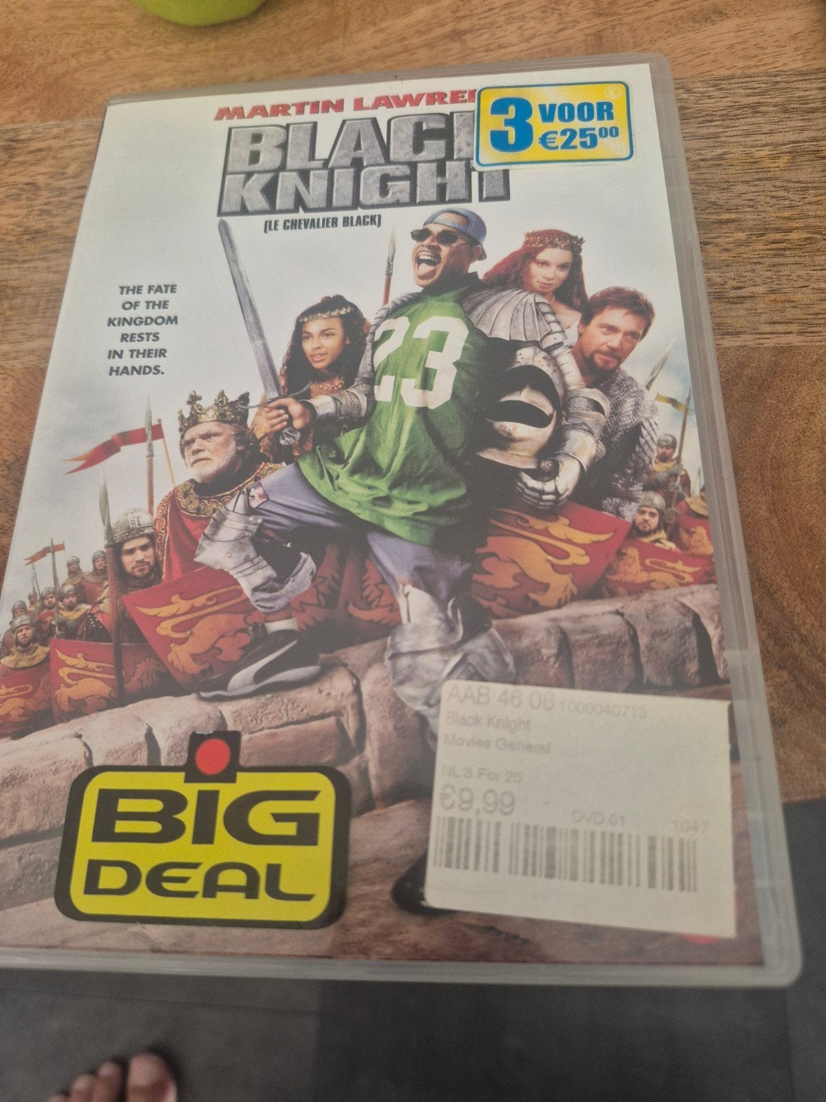 Black Knight DVD - Martin Lawrence Komedie, Alle leeftijden, Ophalen of Verzenden, Frans, Inclusief doosje