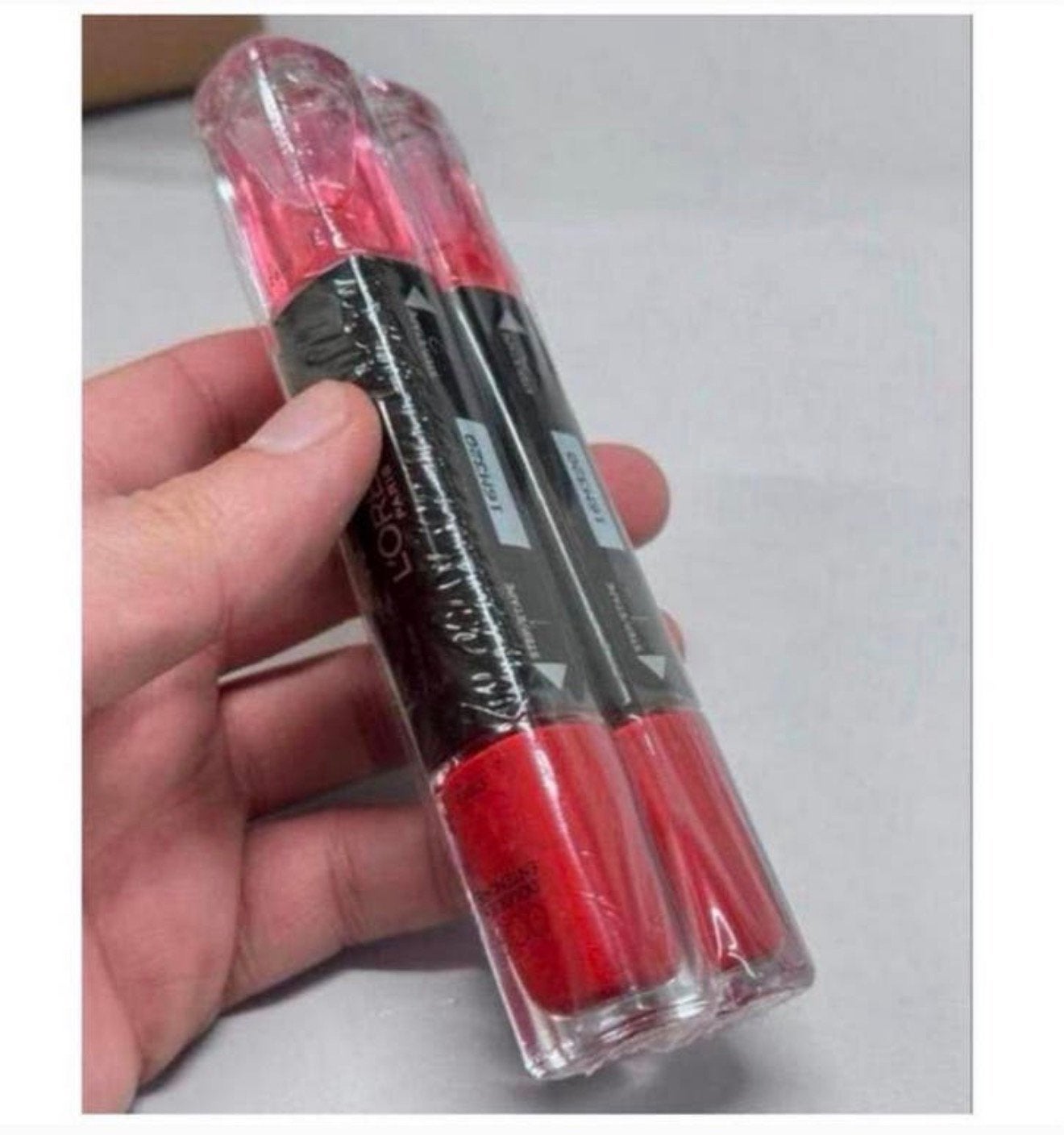 2X L’Oréal Paris Infallible Nail 6 Double Entendre Nagellak, Nieuw, Ophalen of Verzenden, H, H