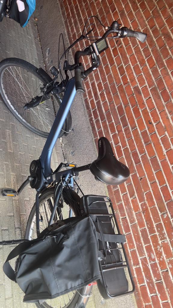 Electrice fiets, Gebruikt, 59 cm of meer, 50 km per accu of meer, Ophalen