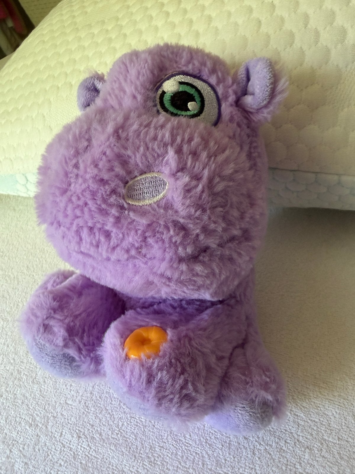 Schattig paars nijlpaard knuffel, Paars, Overige merken, Overige karakters, Overige typen
