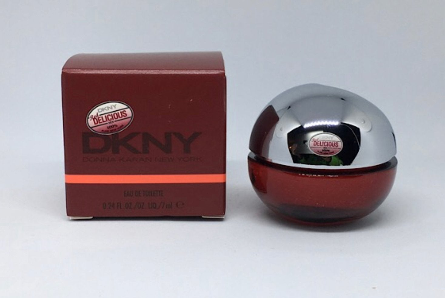 Parfumminiatuur Red Delicious DKNY 7 ml eau de parfum, Verzenden, Nieuw, Miniatuur, Gevuld